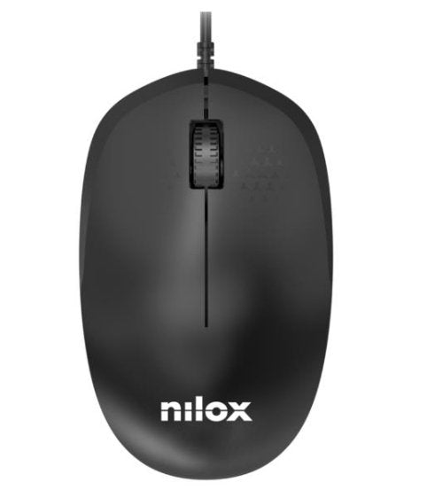 Nilox Mouse USB With Cable Black
