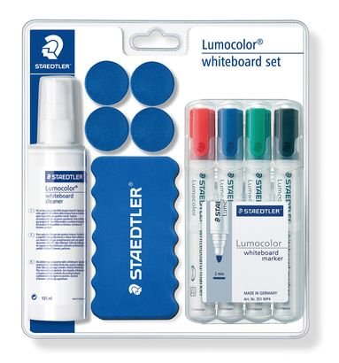 Staedtler Set Of Markers Whiteboard White Lumocolor — image 1