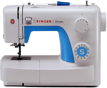 Singer Máquina Coser 3221 Single White Blue