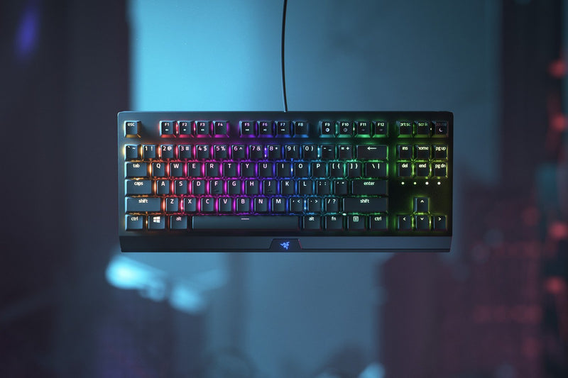 Razer Keyboard English Blackwidow V3 Tenkeyless Gaming Retroiluminado Green Switch Us Layout