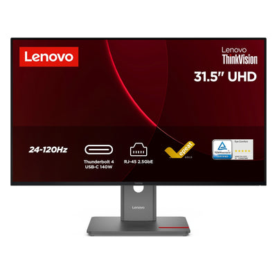 Lenovo Thinkvision P32UD-40, Monitor LED 80CM (31,5 Pulgadas), Black Ultrahd/4K, Ips, Hdmi, Dp, Usb-c, Concent — image 1