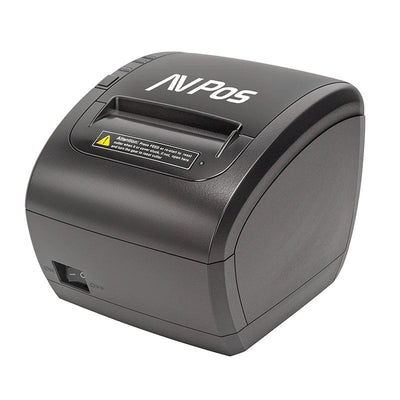Avpos Printer TC90W Thermal Tickets - Speed 300MM/S - Autocorte Parcial - Usb, Wi-Fi And LAN - Black — image 1