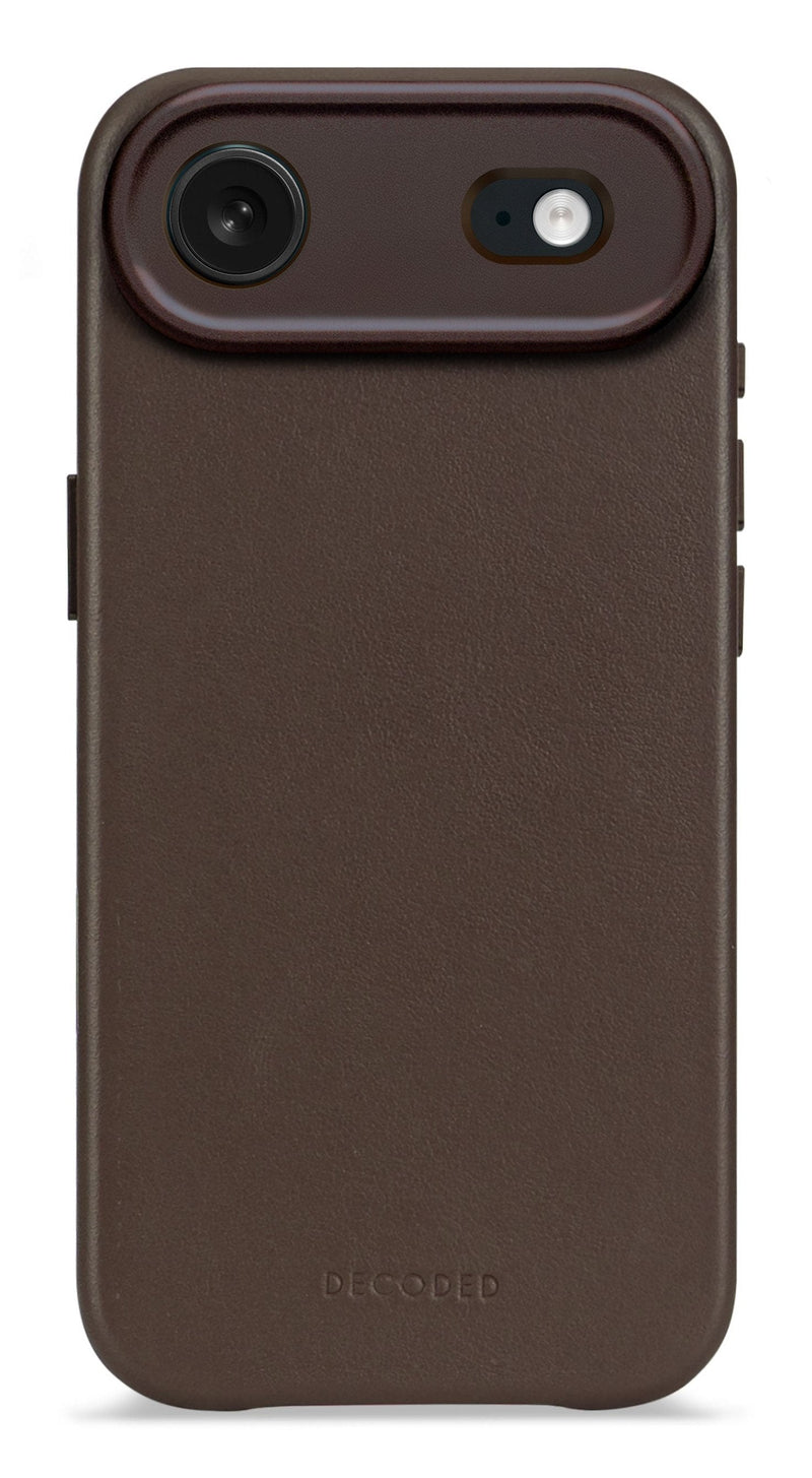 Decoded Leather Backcover Iphone 17 Air Chocolate Brown