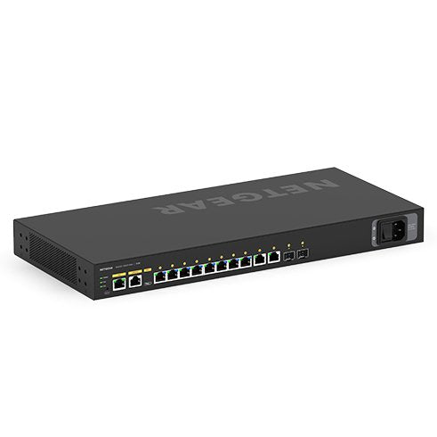 NETGEAR M4250-10G2F Gestionado L2/L3 Gigabit Ethernet (10/100/1000) Black 1U Energía Sobre Ethernet (PoE)