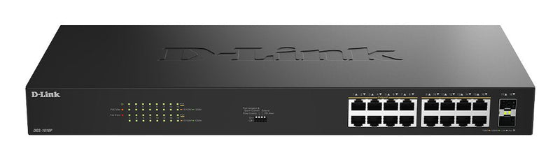 D-link Switch PoE 16XGE + 2XSFPCPNT