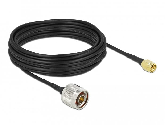 Delock Cable Antenna N Connector Male a Sma Connector Male Lmr CFD100 10M Low Loss