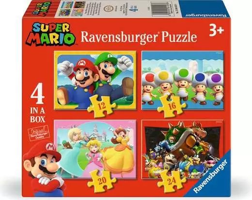 Puzzle Super Mario Bros 12-16-20-24PZS
