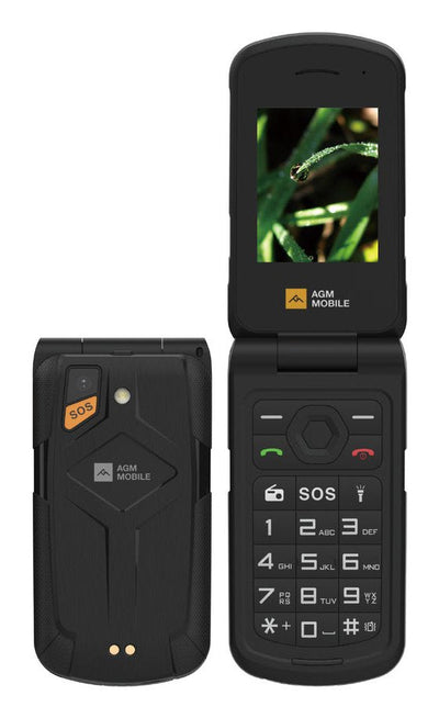 Agm Mobile Phone M10 6,1CM (2.4) 168G Black Resistant — image 1