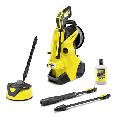 Kärcher Limpiadora High Presión K 4 Premium Power Control Flex Home Yellow/Black With Boquilla Turbo, Enrollad — image 1