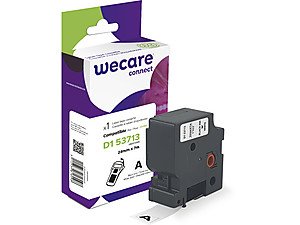 Armor Label White Texto Black Dymo D1 43713 24MMX7M