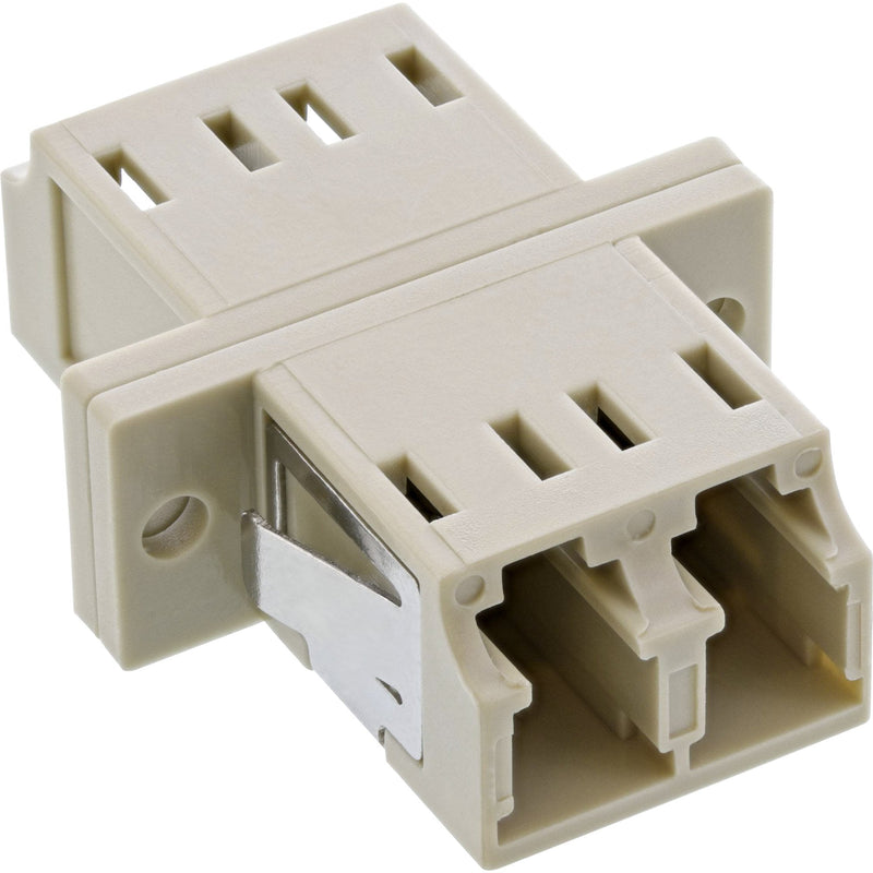 Inline Adapter Fibre Optic Duplex Lc/Lc Mm Case Ceramic With Brida Grey