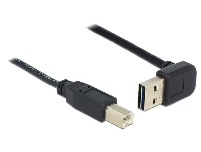Delock Cable Easy-USB 2.0 Typ-a Male Angular Oben / Unt
