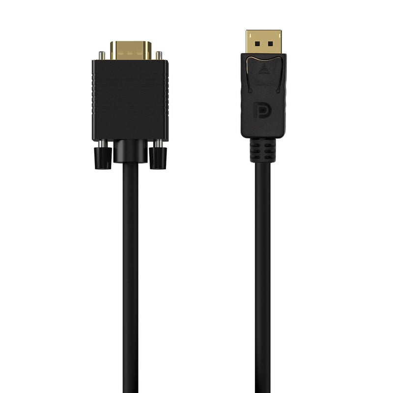 Aisens Cable DisplayPort a VGA - DP/M-VGA/M - 1M - Black