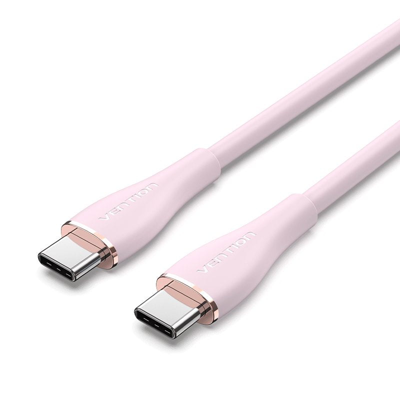 Vention USB Cable 2.0 Type-c Tawpf USB Type-c Male USB Type-c Male 1M Pink