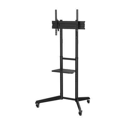 Aisens Stand Floor Eco With Wheel - Tray Dvd Monitor/TV 50KG 37-70 - Black — image 1