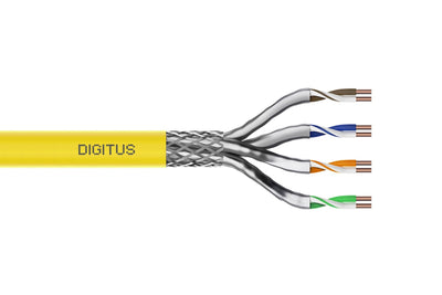 Digitus DK-1743-A-VH-5 Network Cable 500M CAT.7A S/FTP (s-STP) Yellow — image 1