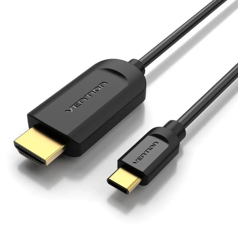 Vention Cable Converter HDMI 1.4 4K Cgubf USB Type-c Male HDMI Male 1M Black