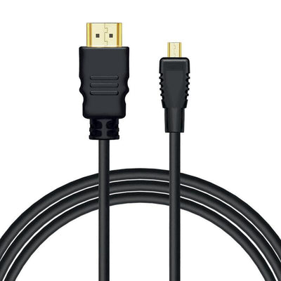 Savio Cable CL-40/M HDMI (m) - Micro HDMI (m) With Ethernet, 2M, Black — image 1