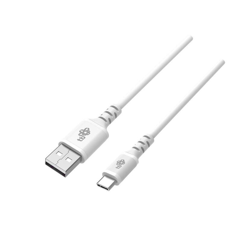 USB Cable -usb C 1M Silicone White Quick Charge