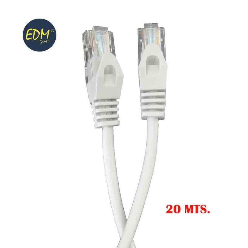 Cable UTP CAT.5E Latiguillo RJ45 Outex 20M