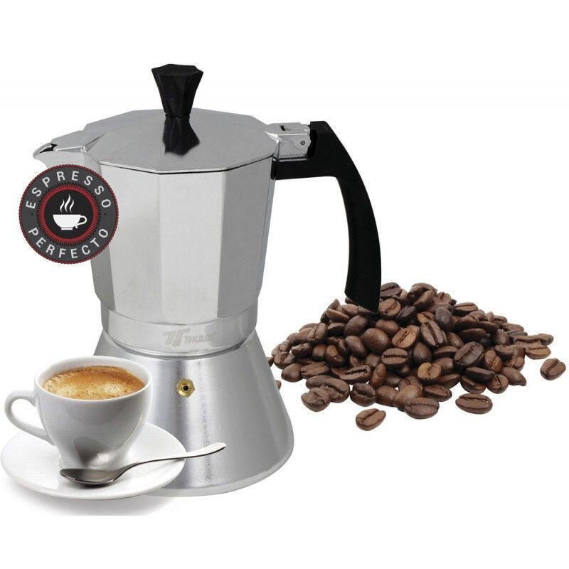 Thulos Coffee Machine Induccion Th CI09T 9 Cups Plateada