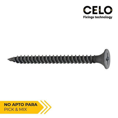 Celo Box 500 Unid. Screw Pladur Placa-metal Ssf Ø3,9X45MM Fosfatado — image 1