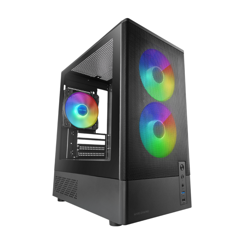 Mars Gaming Box microATX Mc-onyx Black