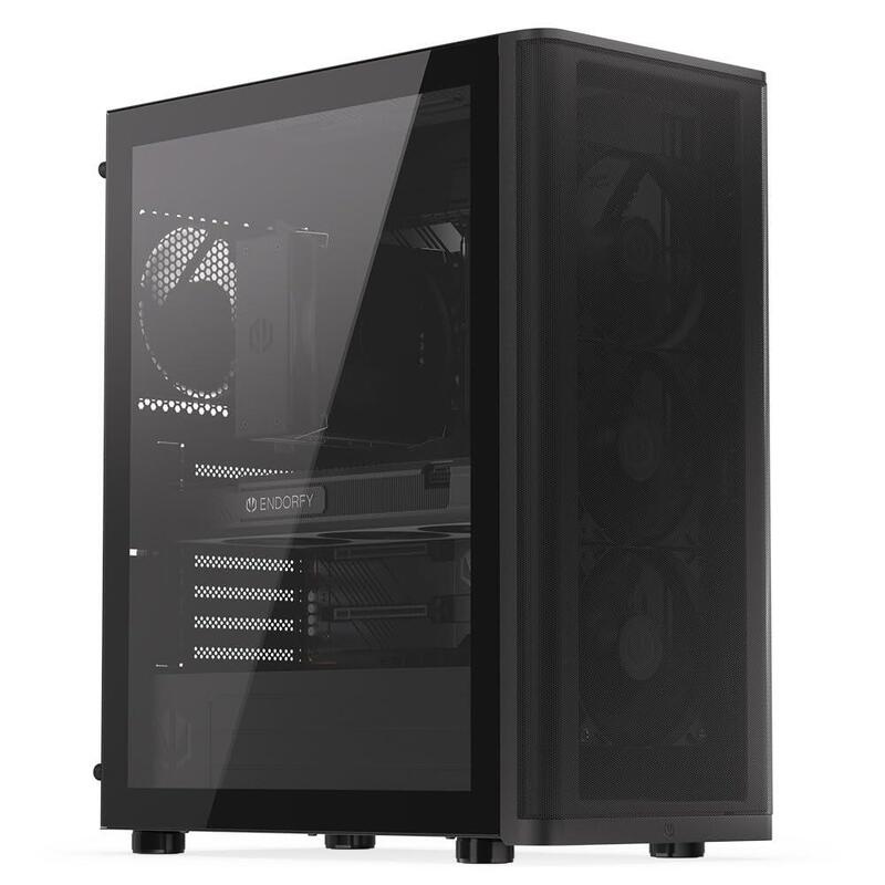 Endorfy PC Case Ventum 400 Air Black Tempered Glass) EY2A024