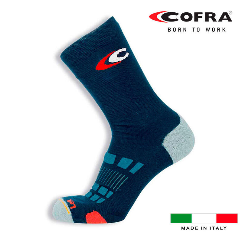 Cofra Calcetin Top Summer Blue Xs (36-38)