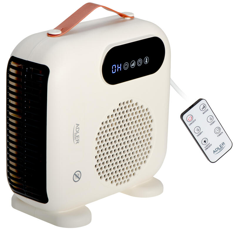 Adler Heater With Fan LED Ad 7756 With Control Remote