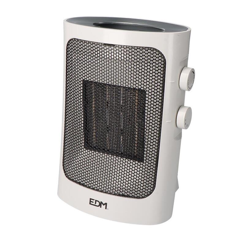 EDM Heater Vertical 1000-1500W Colour Grey