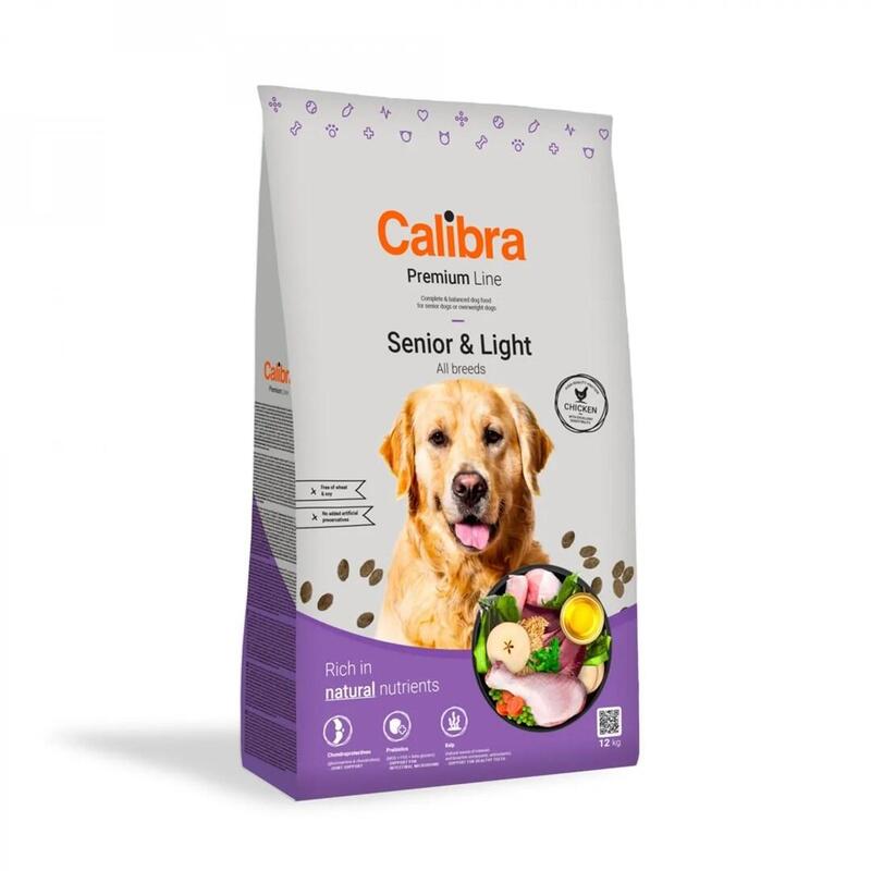 Calibra Dog Premium Senior & Light 12KG