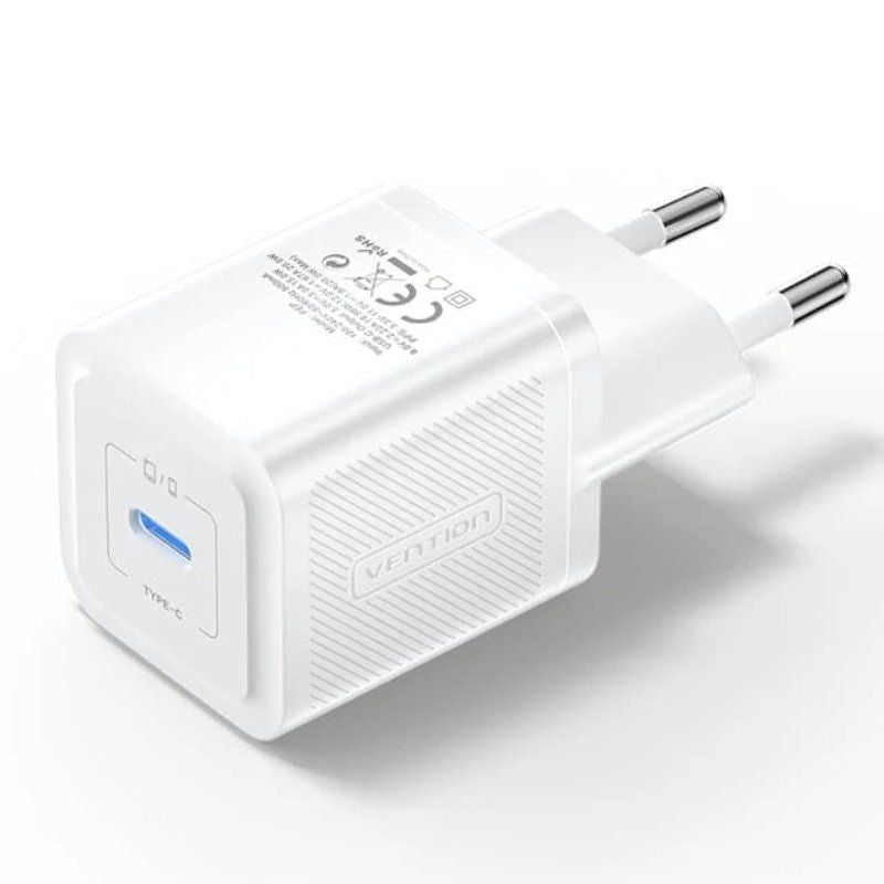 Vention Charger GaN Wall FEPW0-EU 1x USB Type-c 20W