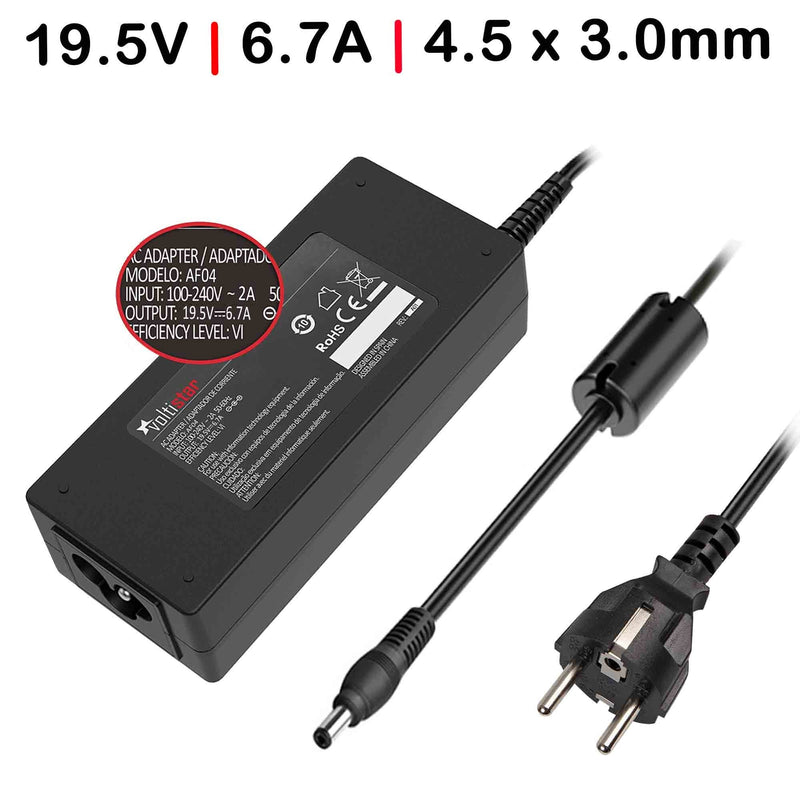 Charger Laptop Gaming HP Omen Notebook 17-W043DX W2N45UA 19.5V 6.7A 130W 4.5 X 3.0MM