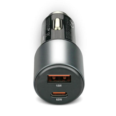 Charger Car CC-60Q QC3.0 83W 1x USB + 1x USB-C Pd Black — image 1