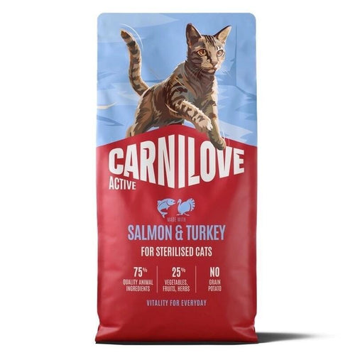 Carnilove Active Cat Salmon&turkey Sterilised 6KG — image 1