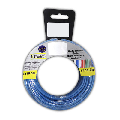 Film Roll Cablecillo Flexible 6MM Blue Libre Halógenos 10M — image 1