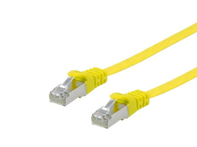 Equip Network Cable CAT.6A U / FTP 2x RJ45 10.00M Yellow Lszh — image 1
