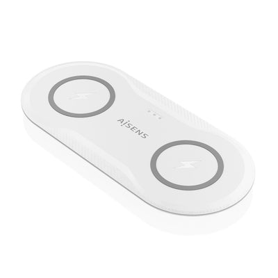 Aisens Charger Wireless USB-C 15W 2 1 Mobile Phone Headphones White — image 1