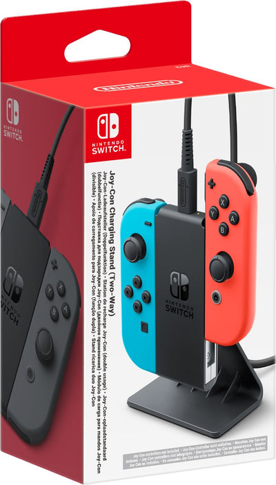 Nintendo Stand Charging Joy- With, Estación Charging Black 2 Controllers 10014639 — image 1