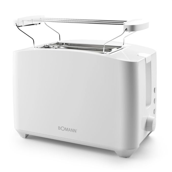Bomann Toaster 2 Rebanadas Ta 6065 Cb White