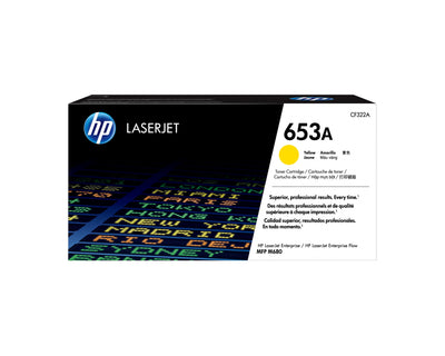 HP Genuine Toner 653A Yellow CF322A — image 1