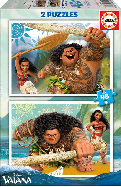 Puzzle Vaiana Disney 2X48PZS — image 1