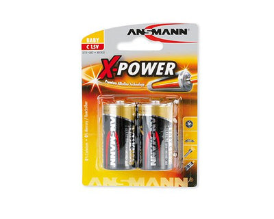 Ansmann Paquete 2 Batteries C X-power 2X Baby Alkaline Premium 5015623 — image 1