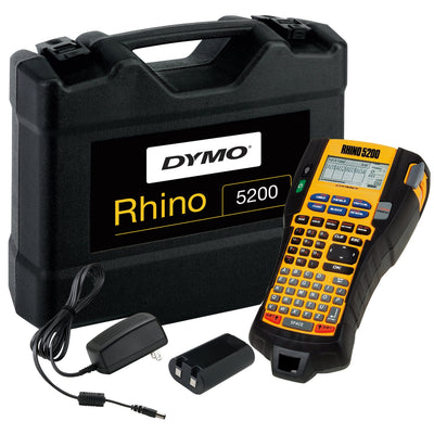 Dymo Printer Labels Rhino 5200 Kit Transferencia Thermal 180 X 180 DPI Abc — image 1
