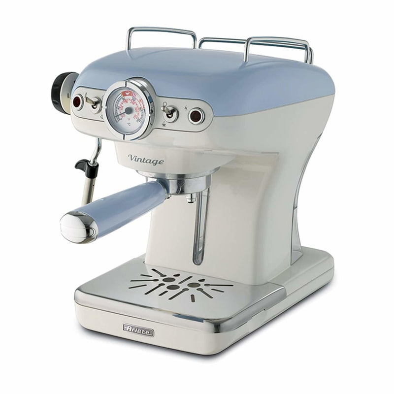 Ariete Coffee Machine Espresso Vintage, Blue