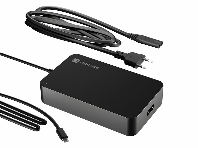 Natec Charger Grayling USB-C 90W Laptops Tablets, Smartphones