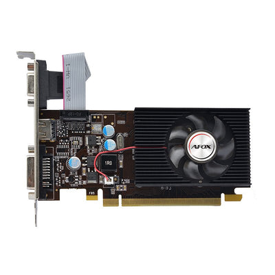 Afox Graphics Card GeForce GT210 1GB Low Profile GDDR2 HDMI Dvid With Fan — image 1