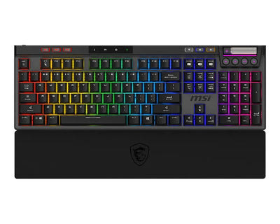 Msi Strike Pro Silent W Gaming Keyboard, Wireless — image 1