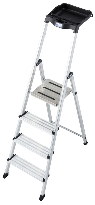 Krause Ladder 4 Peldaños Aluminium Secury 126528 — image 1